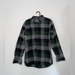 Mens Grey Flannel